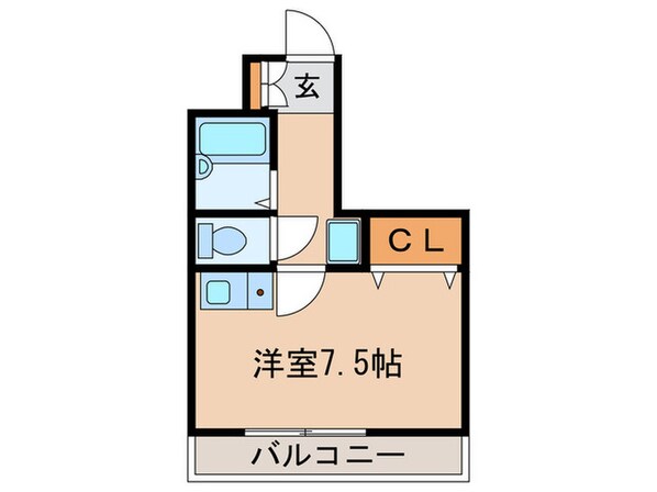 Uハイム　ＵＣＨＩＫＩの物件間取画像